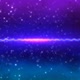 Neon Purple Space Stars Moving Loop Background - VideoHive Item for Sale