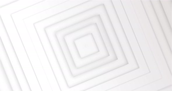 3D squares moving against white background alt