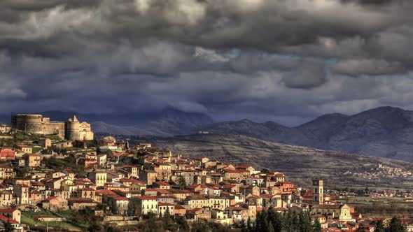 Italian old town timelapse HDR