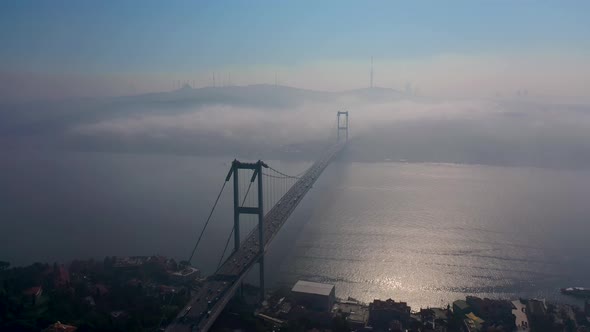 Istanbul big bridge