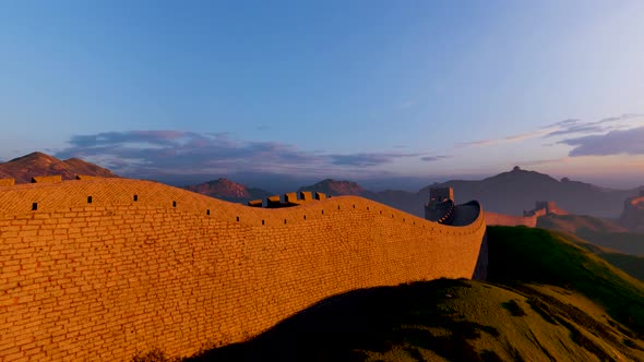 Sunrise on the Great Wall