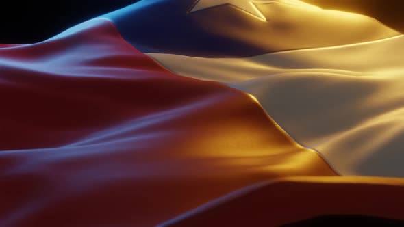 Chile - Stylized Flag