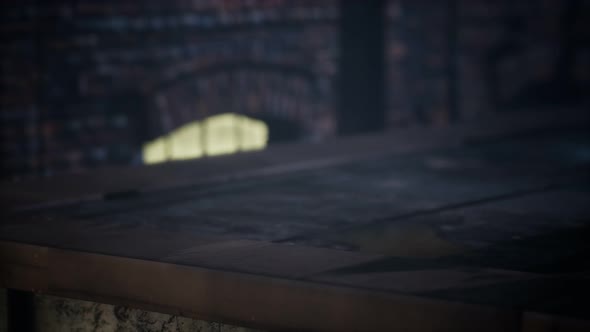 Ruins of a Very Heavily Polluted Industrial Factory alt