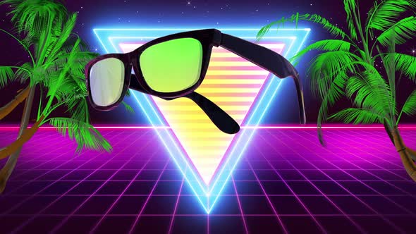 80s Retro Sunglasses Hd alt