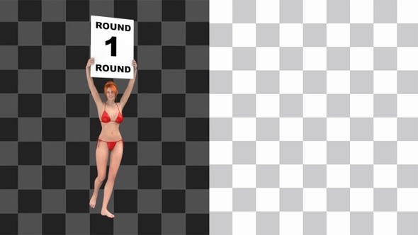 Ring Girl Round Numbers Pack