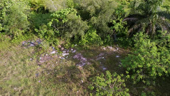 Aerial move toward garbage dump illegal