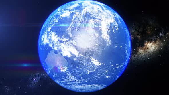 Realistic Earth Zoom Qatar And Gulf Of Persia