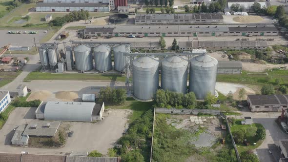 Modern Grain Silos