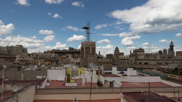 barcelona rooftop urban city spain catalonia coast architecture