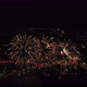 Beautiful Festive Fireworks Against the Dark Sky Late at Night - VideoHive Item for Sale