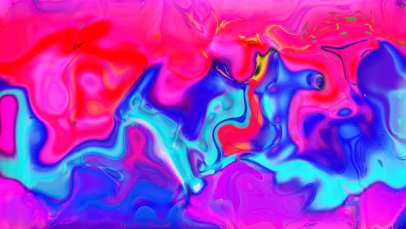 Abstract colorful trendy liquid wave marble background