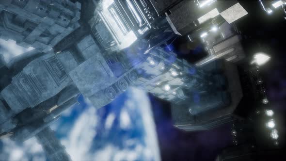 Highly Detailed Huge Spaceship alt