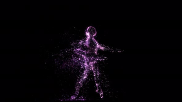 Dancing Ballerina Particles