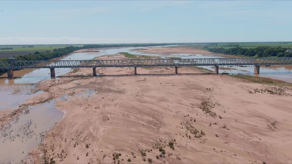 The Burdekin Bridge, located in North Queensland, Australia. An iconic location in the Burdekin. Sho