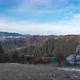 Timelapse Fog Over the Forest and the House in the Carpathian Mountains - VideoHive Item for Sale