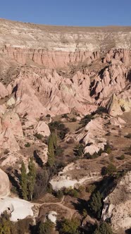 Cappadocia Landscape Aerial View