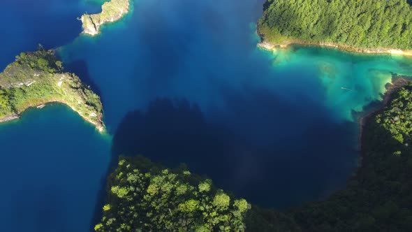 Lagunas Montebello in Chiapas Mexico