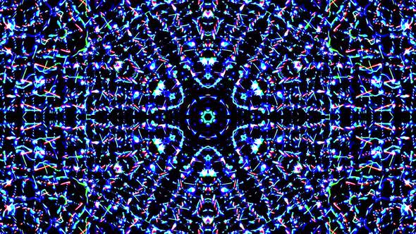Bright abstract light governing full color, kaleidoscope,for background