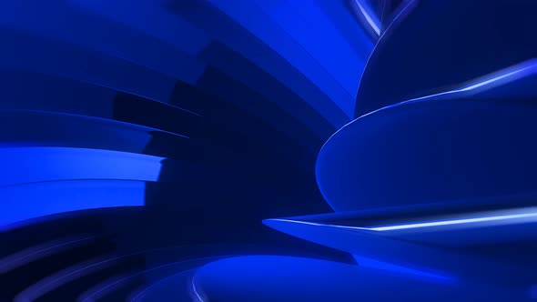 Abstract Cobalt Blue Background 4K