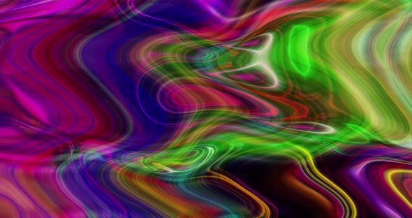 Abstract colorful animation. Multicolor liquid background. Beautiful gradient texture.