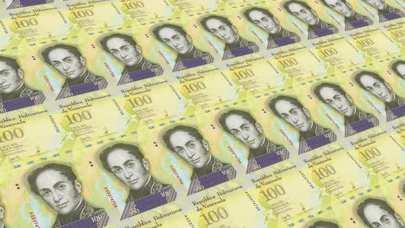 Venezuela Money 100000 Venezuelan Bolívar Soberano 4K