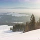 Sunrise at Winter Mountain Forest Aerial - VideoHive Item for Sale