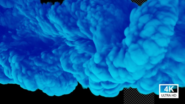 Huge Blue Smoke 4K alt