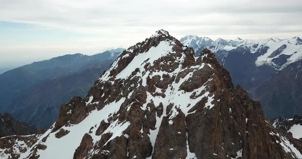 Huge Snow Mountains