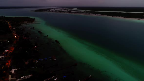 Recorrido por la laguna de Bacalar