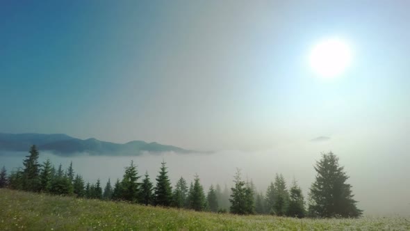 Morning Mist in Mountans