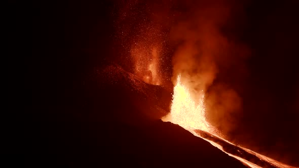 Cumbre Vieja Volcano La Palma Spain 17 4K