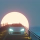 Sunset Beach Drive: Car Lo-fi - VideoHive Item for Sale