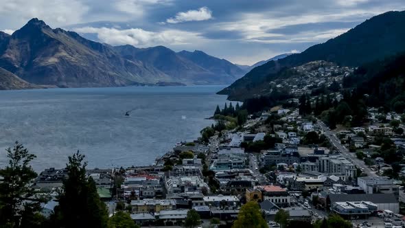 Queenstown New Zealand timelapse