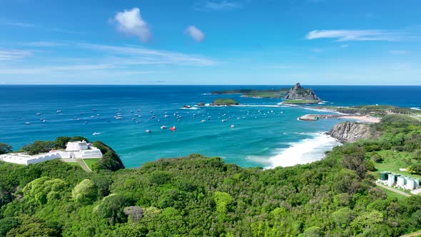 Paradisisac Fernando de Noronha Archilepago at Pernambuco state Brazil.