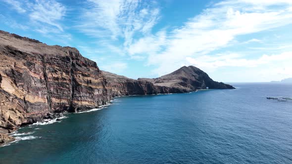 Ponta Do Buraco Aerial Overview