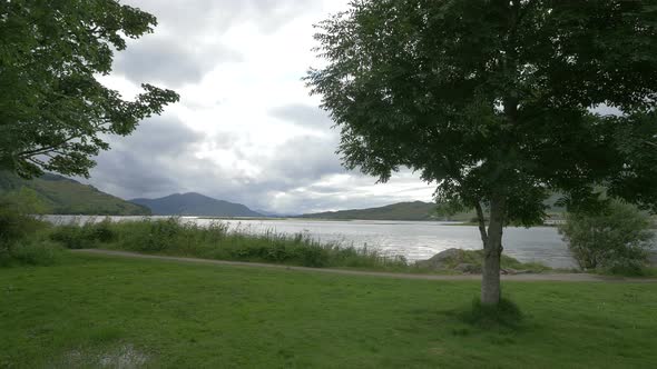 A path along a lake on the Isle of Skye