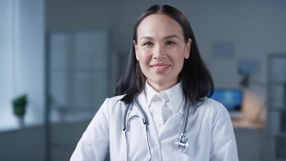 Beautiful Asian Doctor Portrait