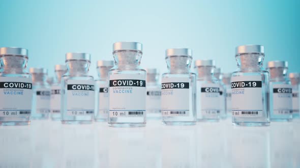 Coronavirus Covid 19 Vaccine In Ampoules 