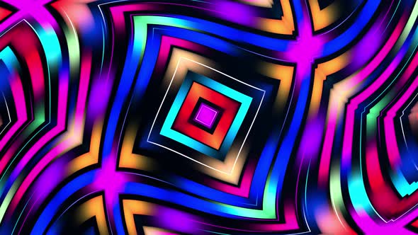 Colorful Lines Background 4K 14