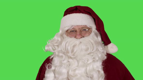 Santa Claus Laughing (Green Screen)