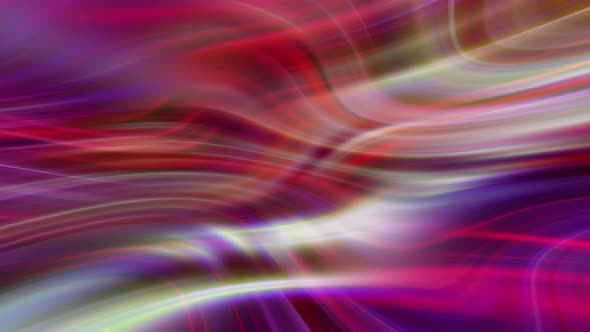 Abstract Modern 4k Colorful Line  Flowing Waves Animation Background