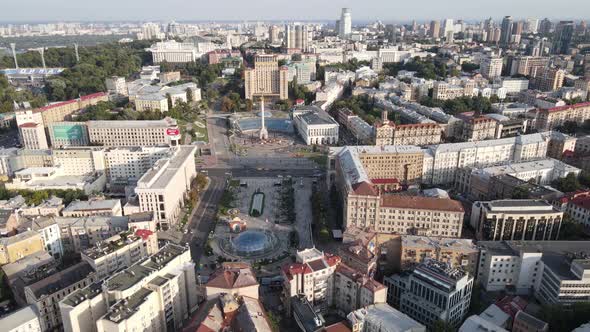 Kyiv - Aerial View of the Capital of Ukraine. Kiev