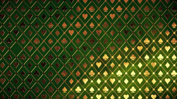 Casino Pattern Gold 07 4K alt