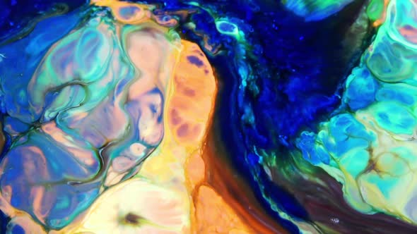 Color Explosion Abstract Art Painting alt