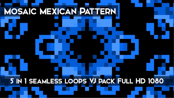 Mosaic Mexican Pattern