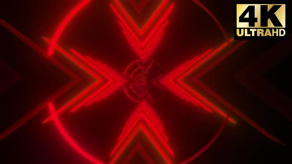 Colorful Neon Endless Tunnel Pack 4k alt