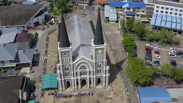 Cathedral of Immaculate Conception in Chanthaburi Thailand