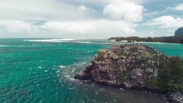 Captain Matthew Flinders Monument in Mauritius