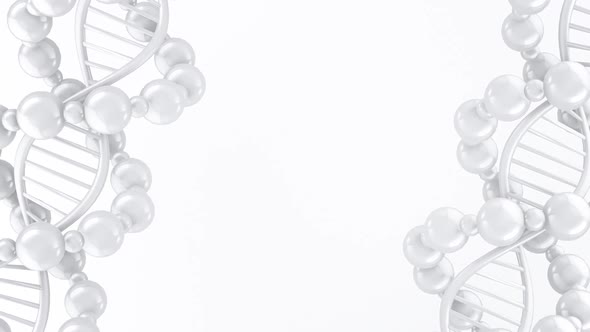 Genetic Structure Loop With Text Placeholder