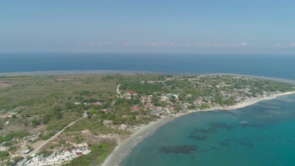 Tropical Island with Beach